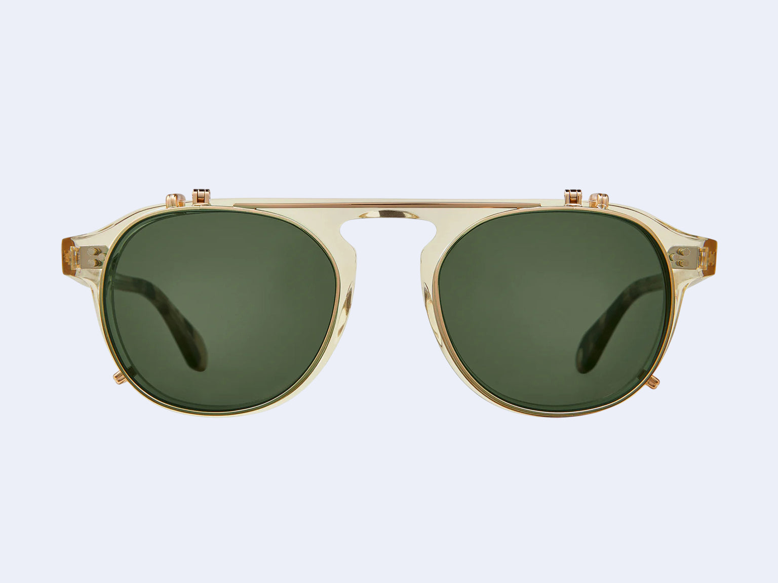 Garrett Leight Harding II Clip (Gold)