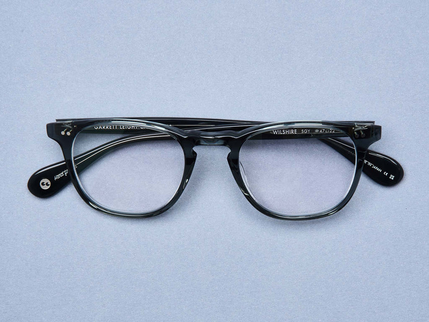 Garrett Leight Wilshire (Sea Grey)