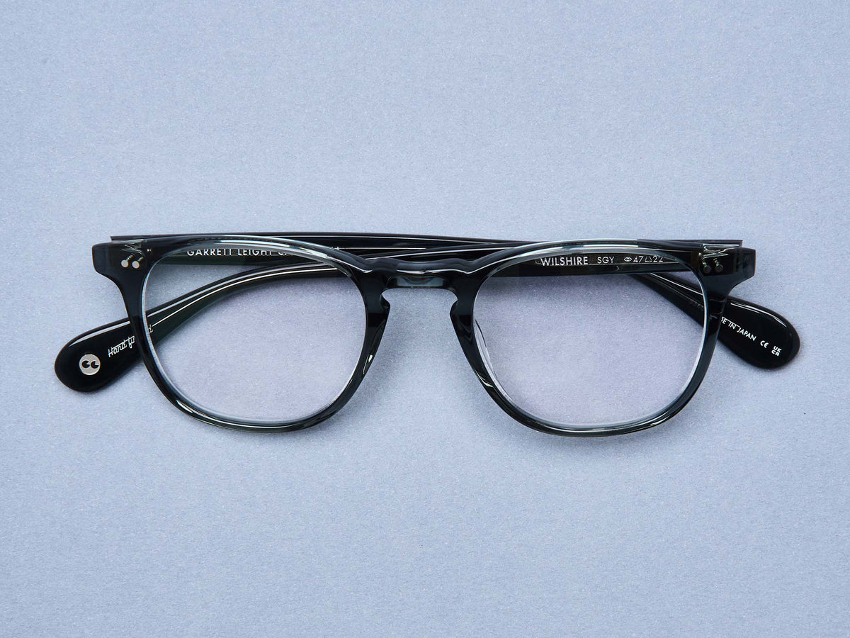 Garrett Leight Wilshire (Sea Grey)