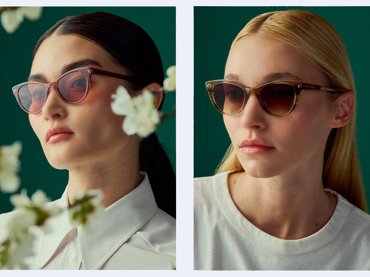 Garrett Leight Clare Vivier Sun (Bio Rosé)