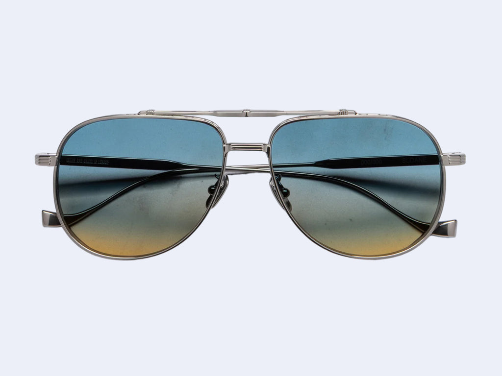 Cutler and Gross Sloane 1423 Aviator Sun (Gun Metal)