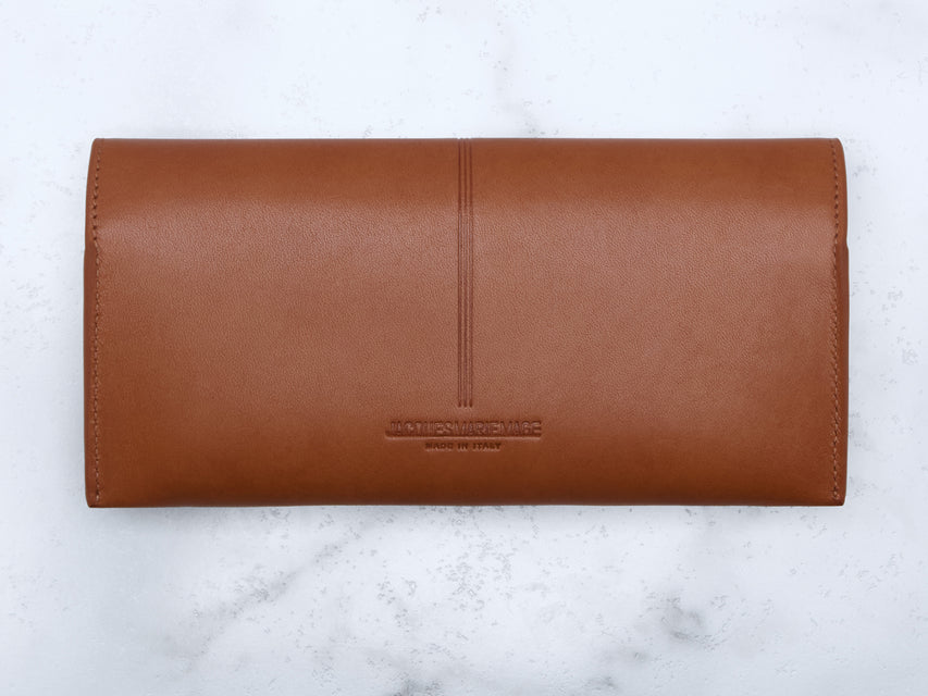 Jacques Marie Mage Envelope Circa Case (Camel)