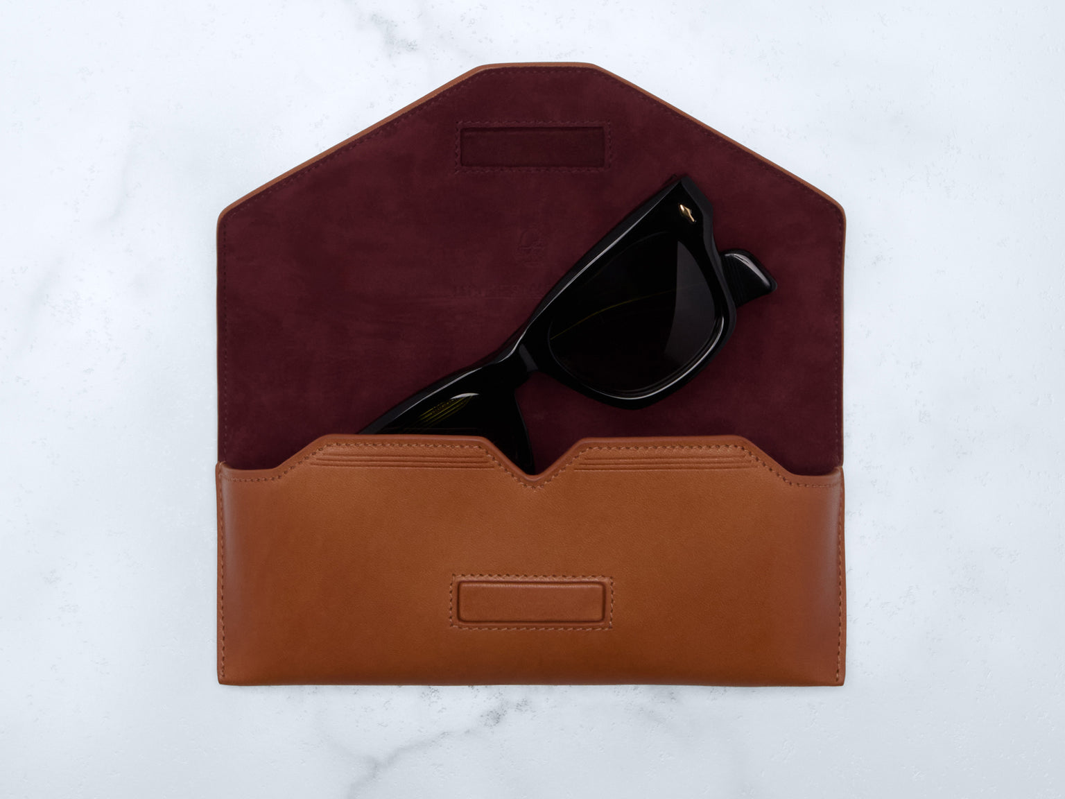 Jacques Marie Mage Envelope Circa Case (Camel)