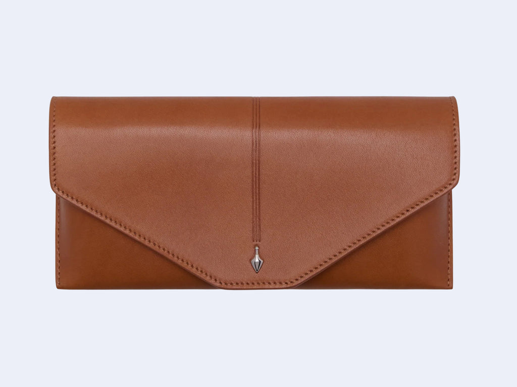 Jacques Marie Mage Envelope Circa Case (Camel)