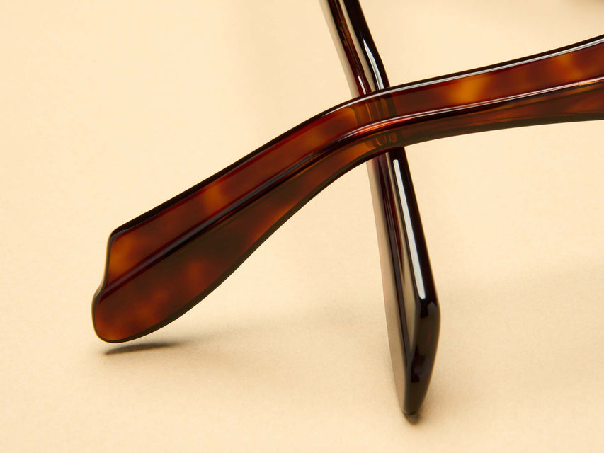 Cutler and Gross 1432 Square (Dark Turtle)