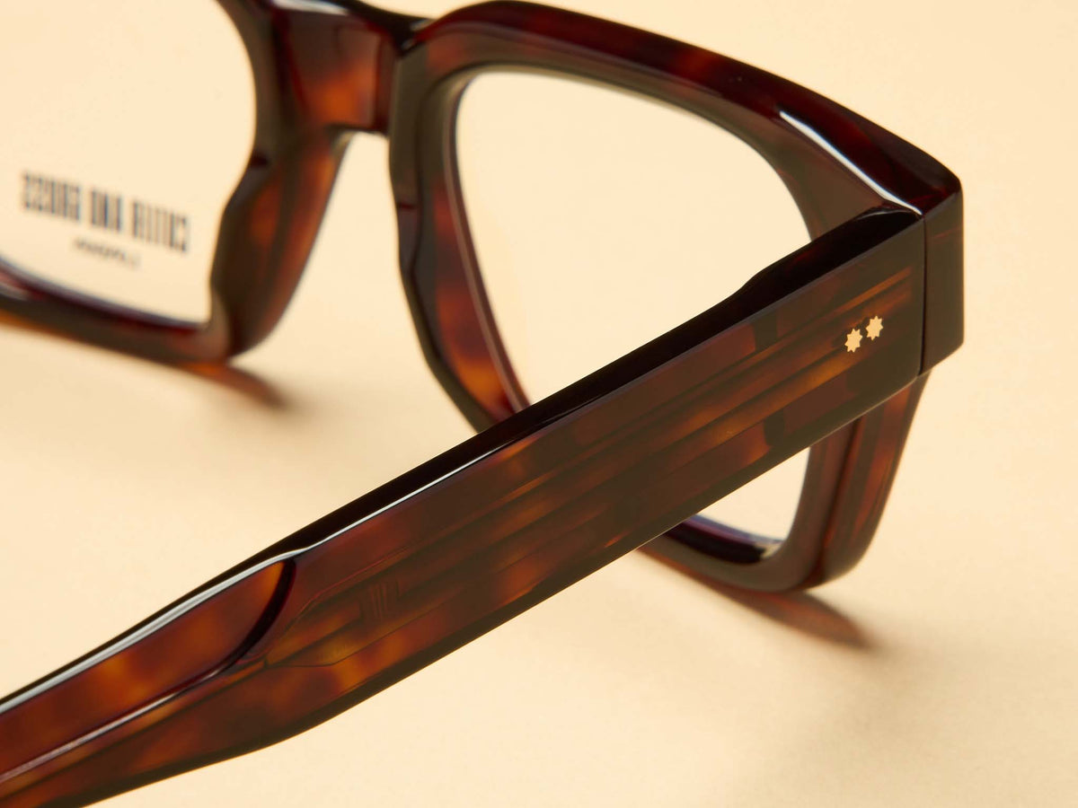 Cutler and Gross 1432 Square (Dark Turtle)