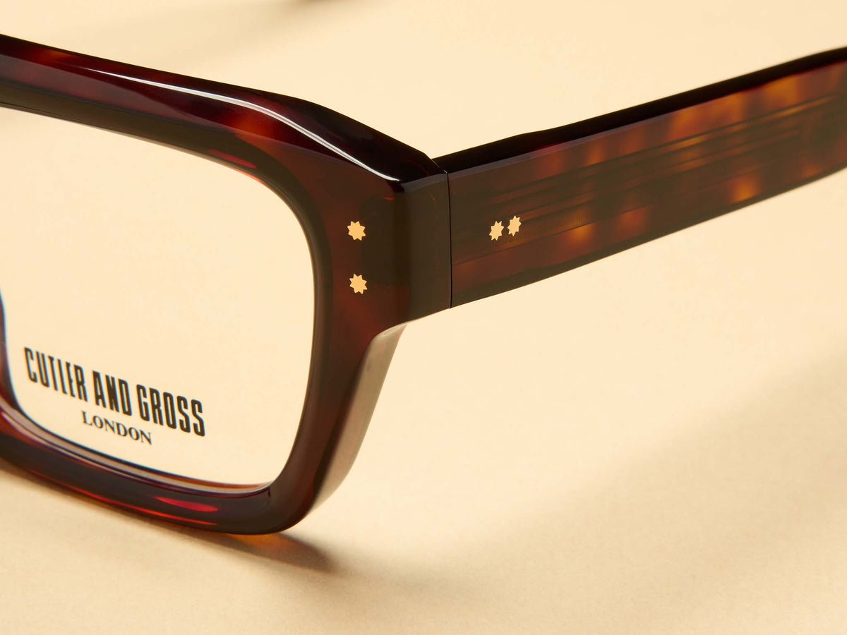Cutler and Gross 1432 Square (Dark Turtle)