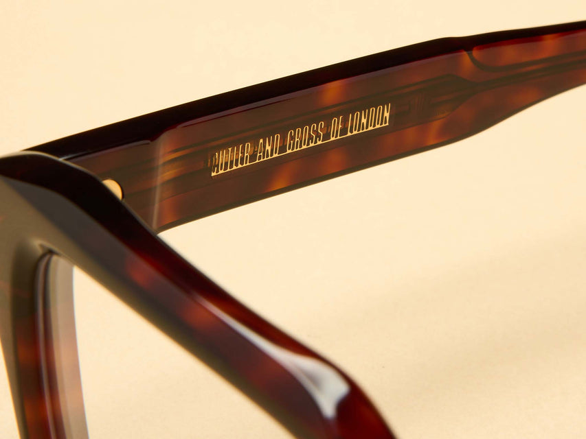 Cutler and Gross 1432 Square (Dark Turtle)