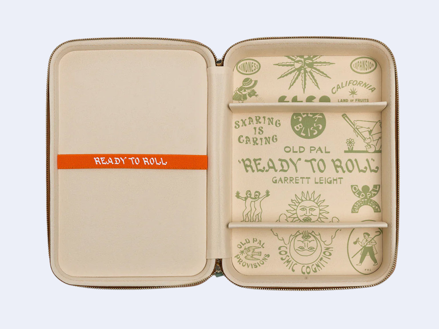Garrett Leight Collector's Case (Old Pal Beige Green)
