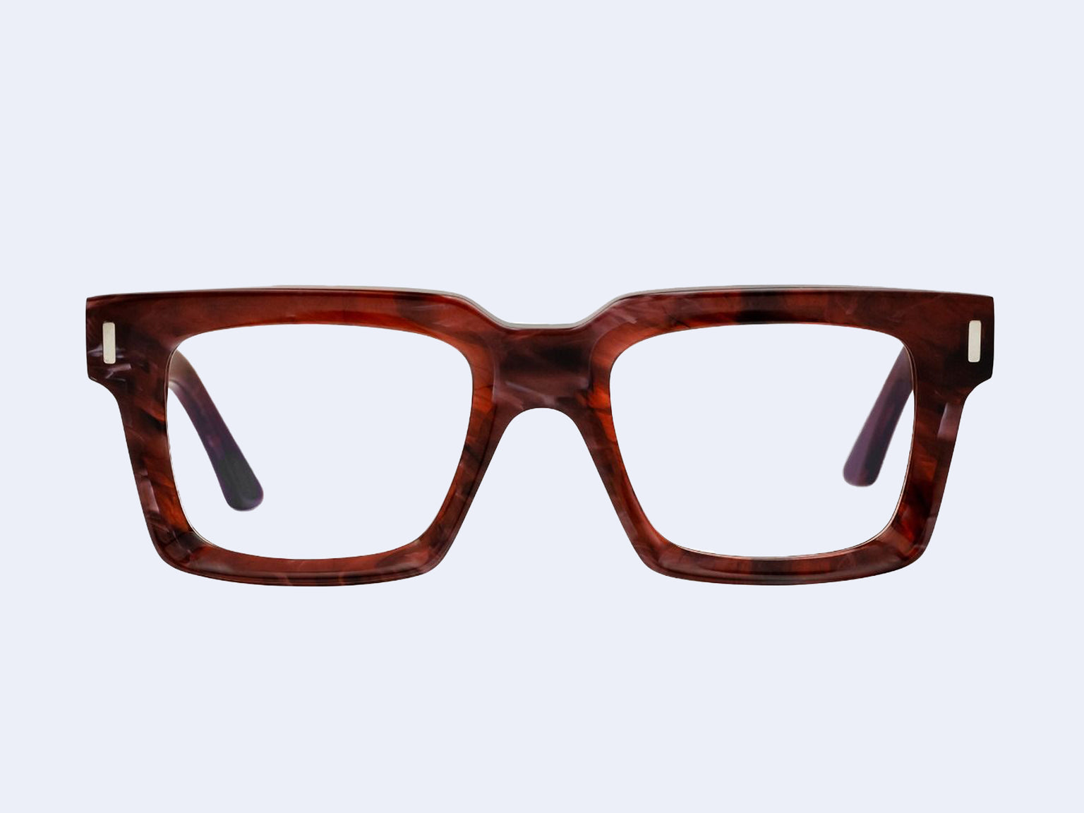 Cutler and Gross 1386 Square (Burgundy Marble)