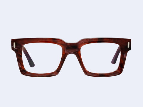 Cutler and Gross 1386 Square (Burgundy Marble)