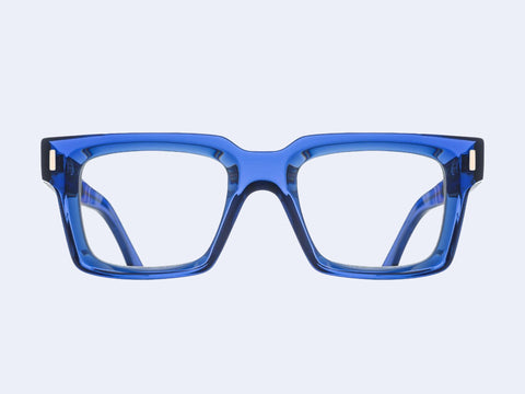 Cutler and Gross 1386 Square (Prussian Blue)