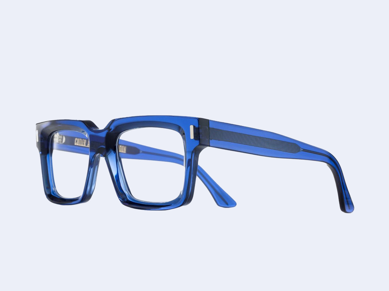 Cutler and Gross 1386 Square (Prussian Blue)