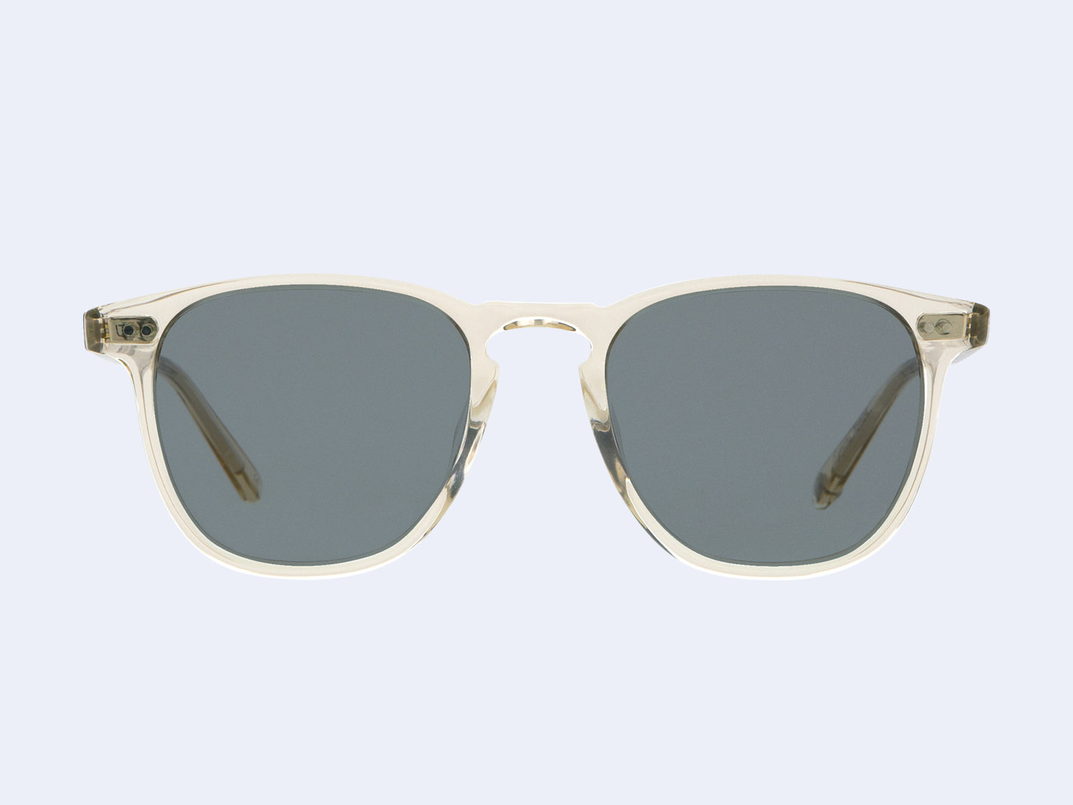 Garrett Leight Brooks Sun (Champagne with Semi-Flat Blue Smoke Lens)