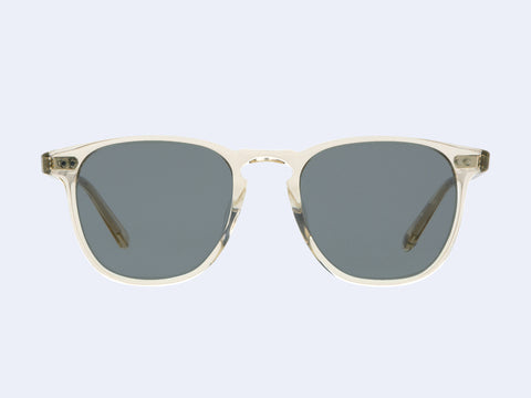 Garrett Leight Brooks Sun (Champagne with Semi-Flat Blue Smoke Lens)