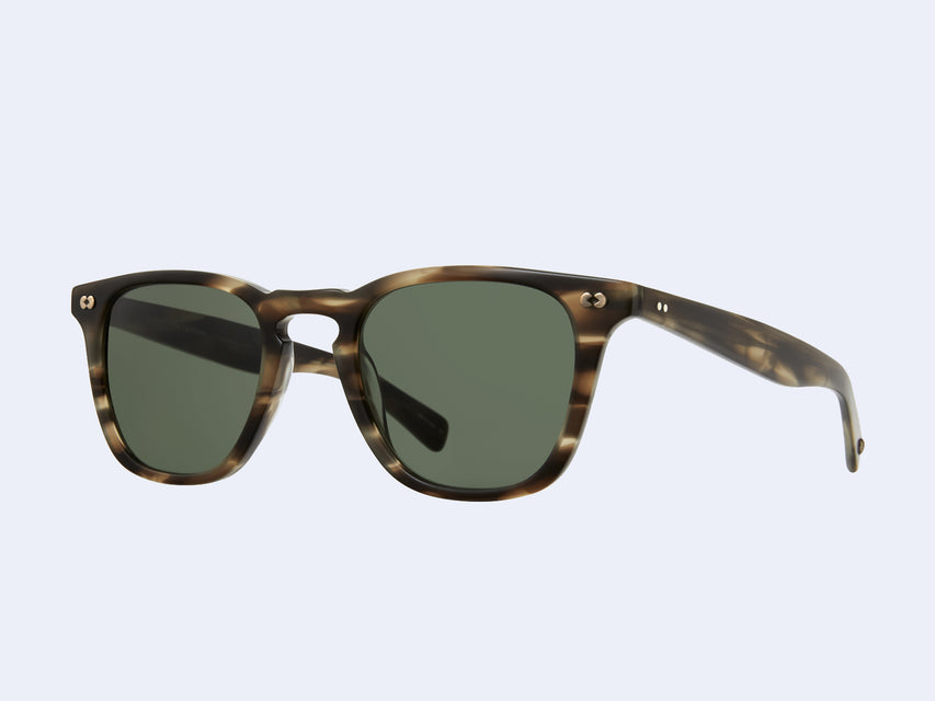 Garrett Leight Brooks X Sun (Kodiak Tortoise with Pure G15 Lens)