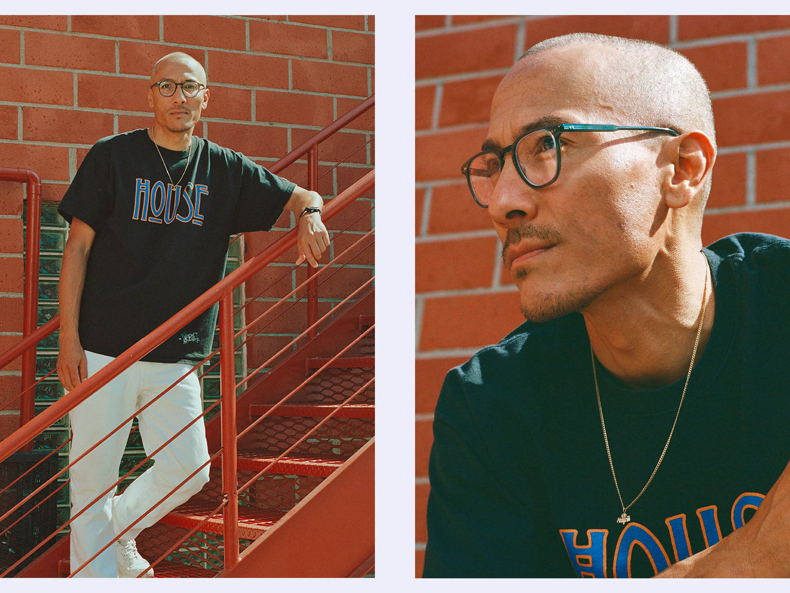 Garrett Leight Brooks (Bio Cobalt)