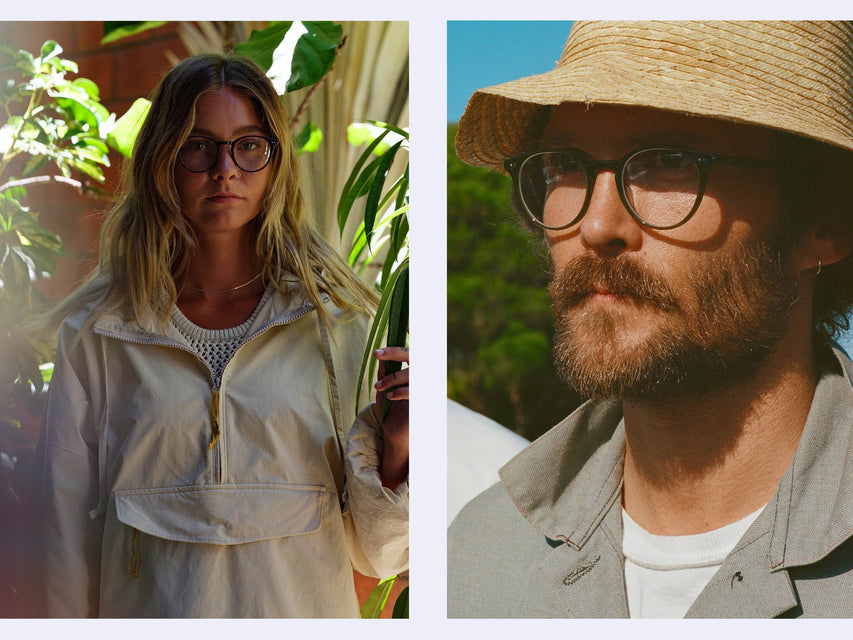 Garrett Leight Clune (Sea Grey)