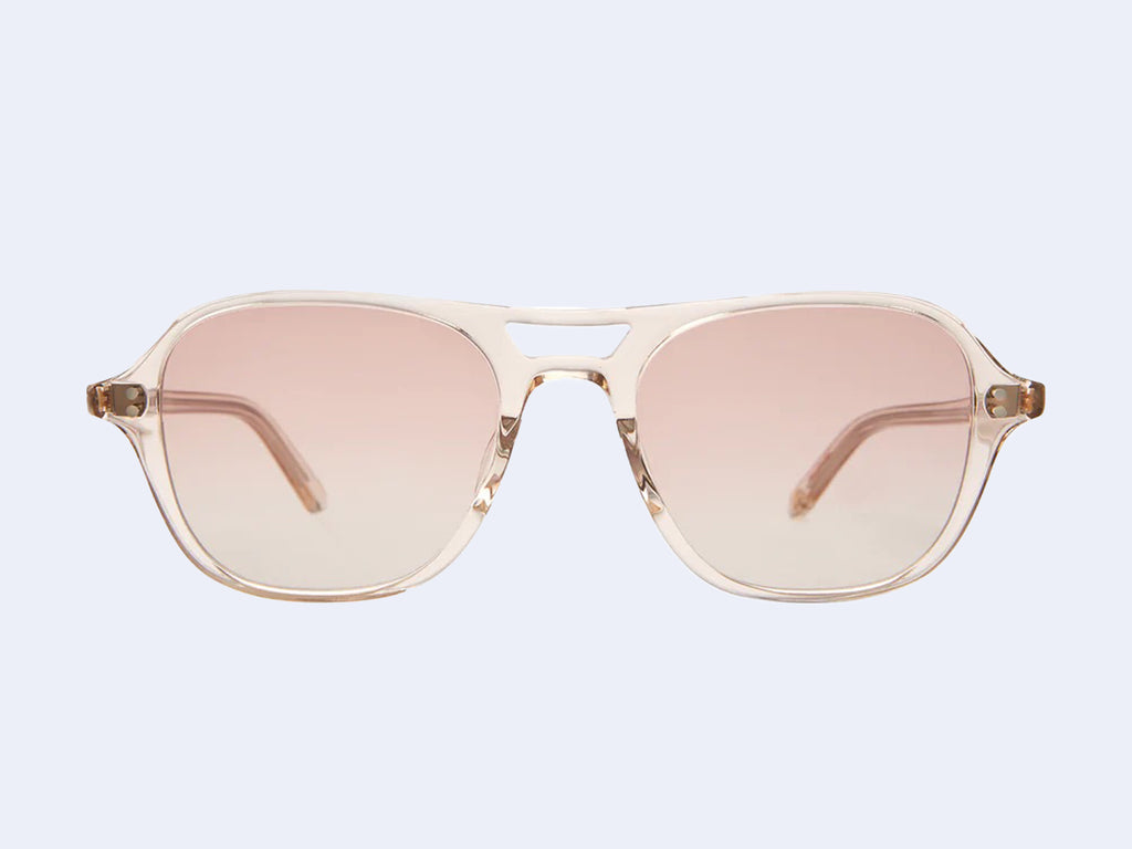 Garrett Leight Doc Sun (Shell Crystal)