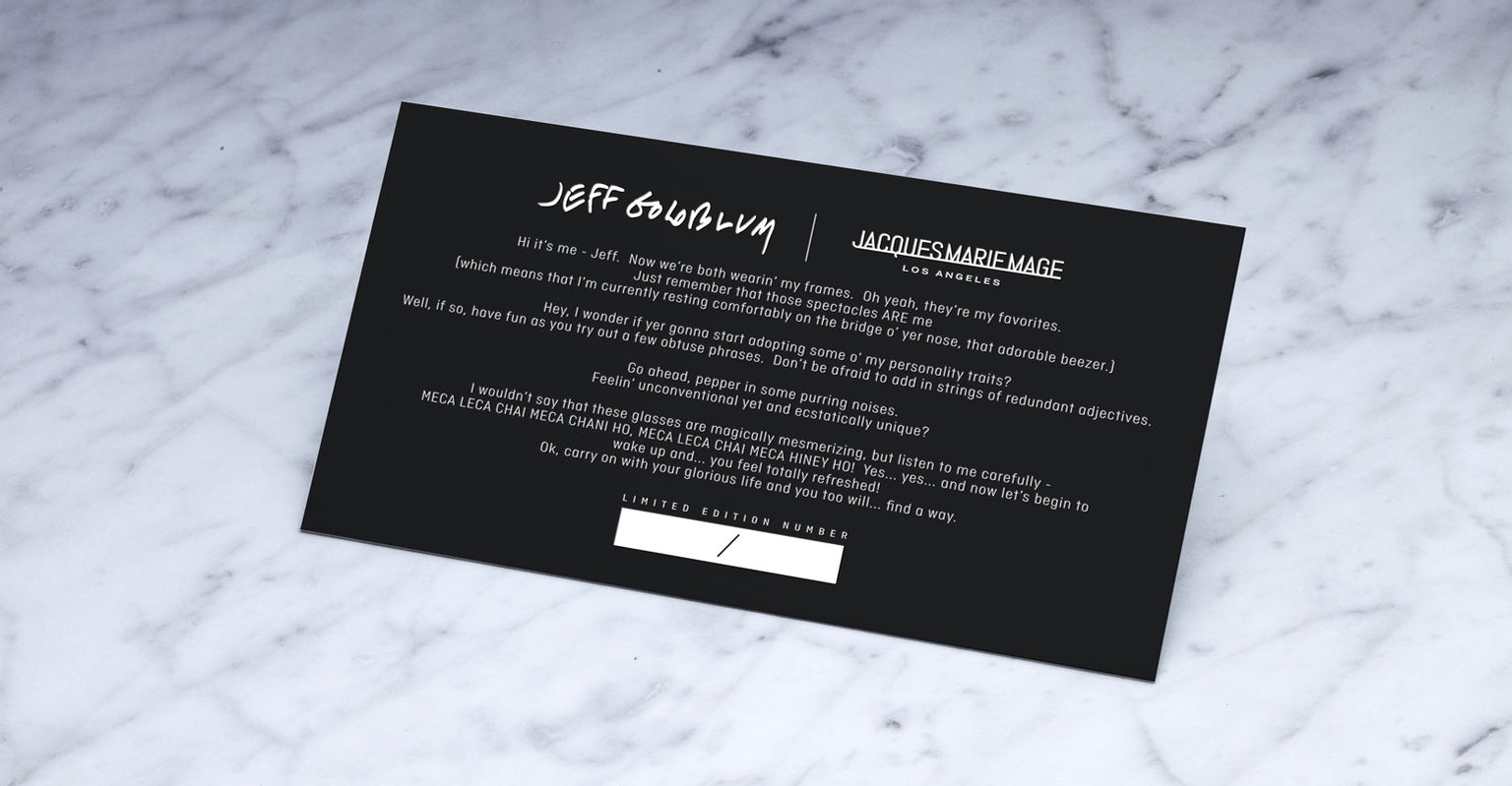 Jacques Marie Mage Jeff (Noir)
