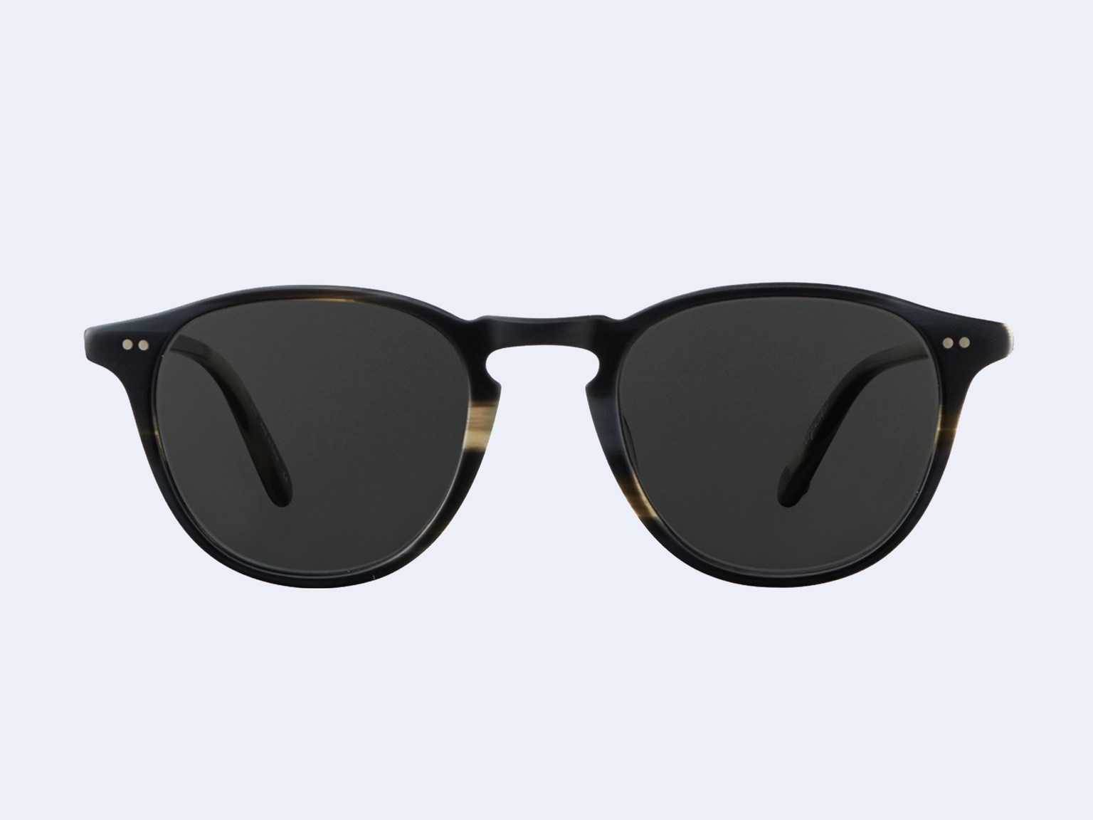 Garrett Leight Hampton Sun (Basalt with Semi-Flat Grey Black Lens)