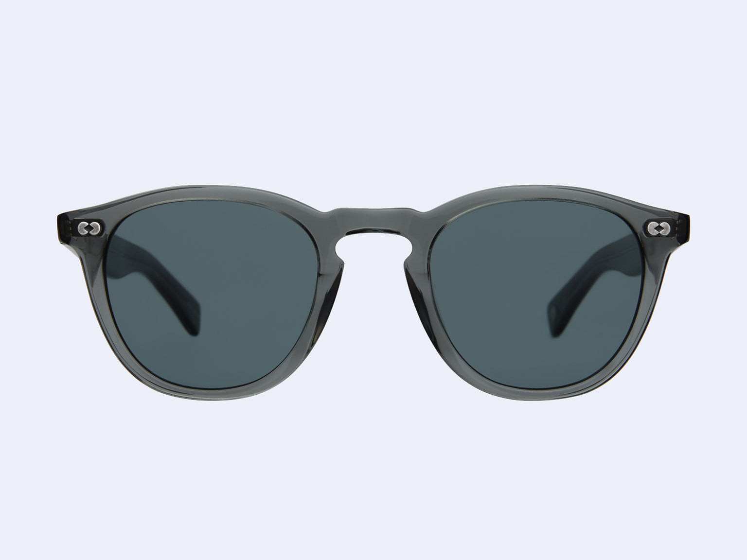 Garrett Leight Hampton X Sun (Sea Grey with Blue Smoke Lens)