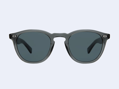 Garrett Leight Hampton X Sun (Sea Grey with Blue Smoke Lens)