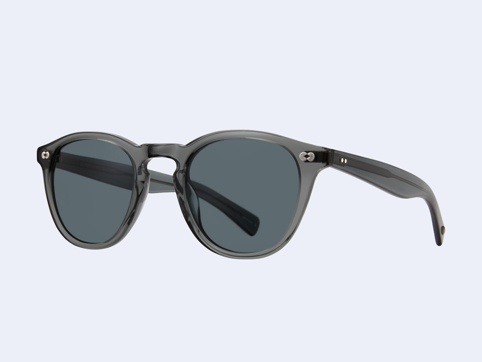 Garrett Leight Hampton X Sun (Sea Grey with Blue Smoke Lens)