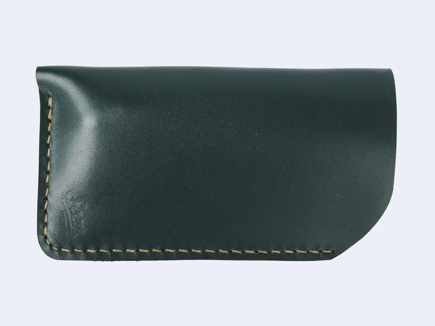 Seen Handmade Leather Slip Case (Dark Green)