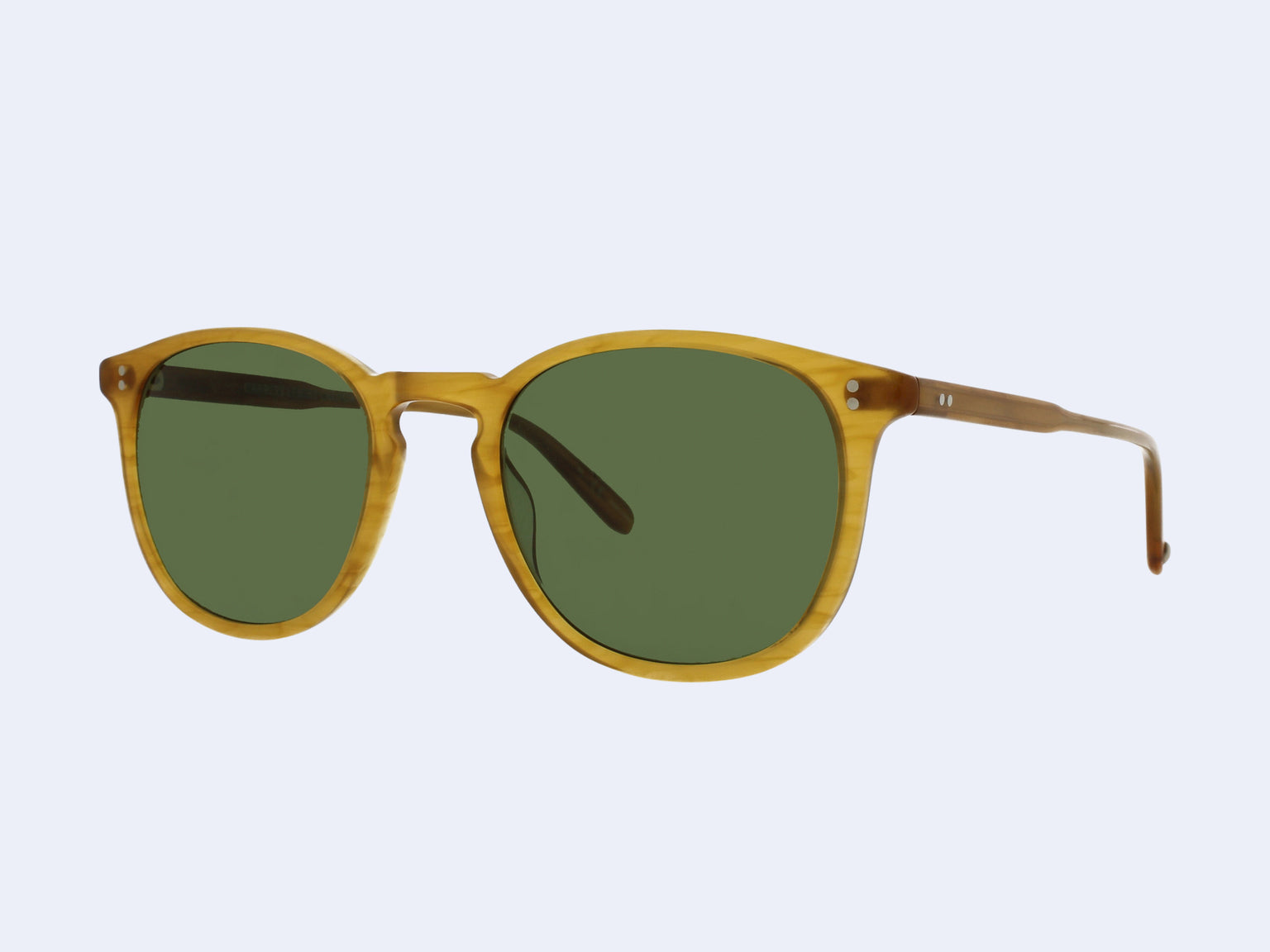 Garrett Leight Kinney Sun (Butterscotch with Pure Green Glass)
