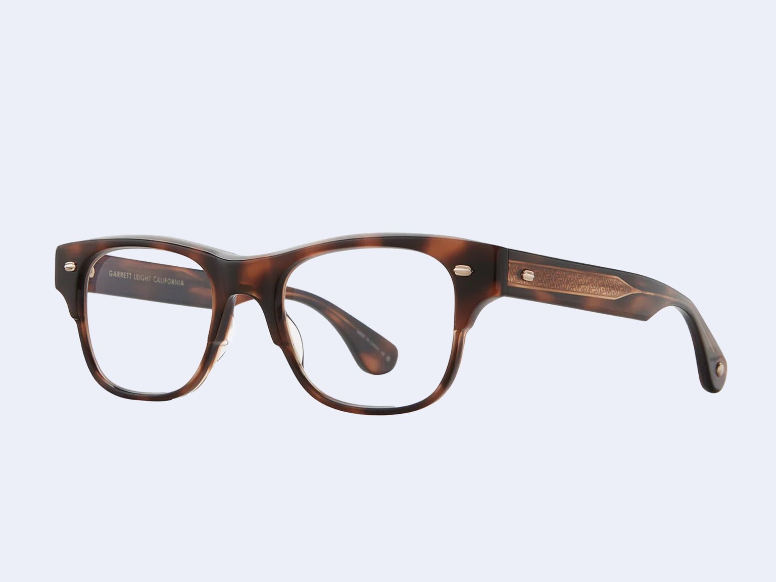 Garrett Leight Rodriguez (Spotted Brown Shell)