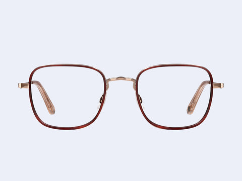 Garrett Leight Preston (Brick-Rose Gold-Nude)