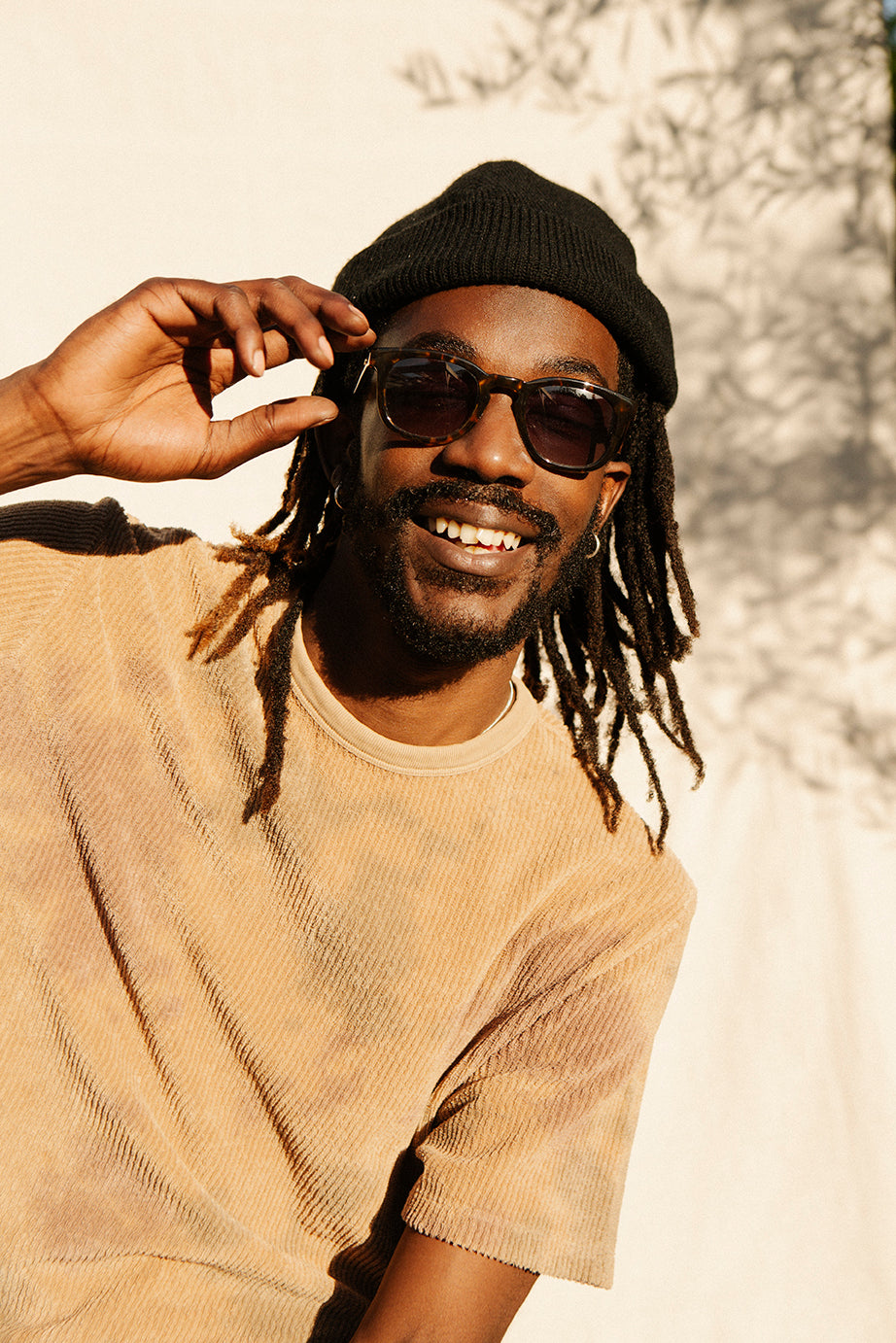 Garrett Leight Kinney X Sun (Tuscan Tortoise with Swimming Pool Gradient Lens)