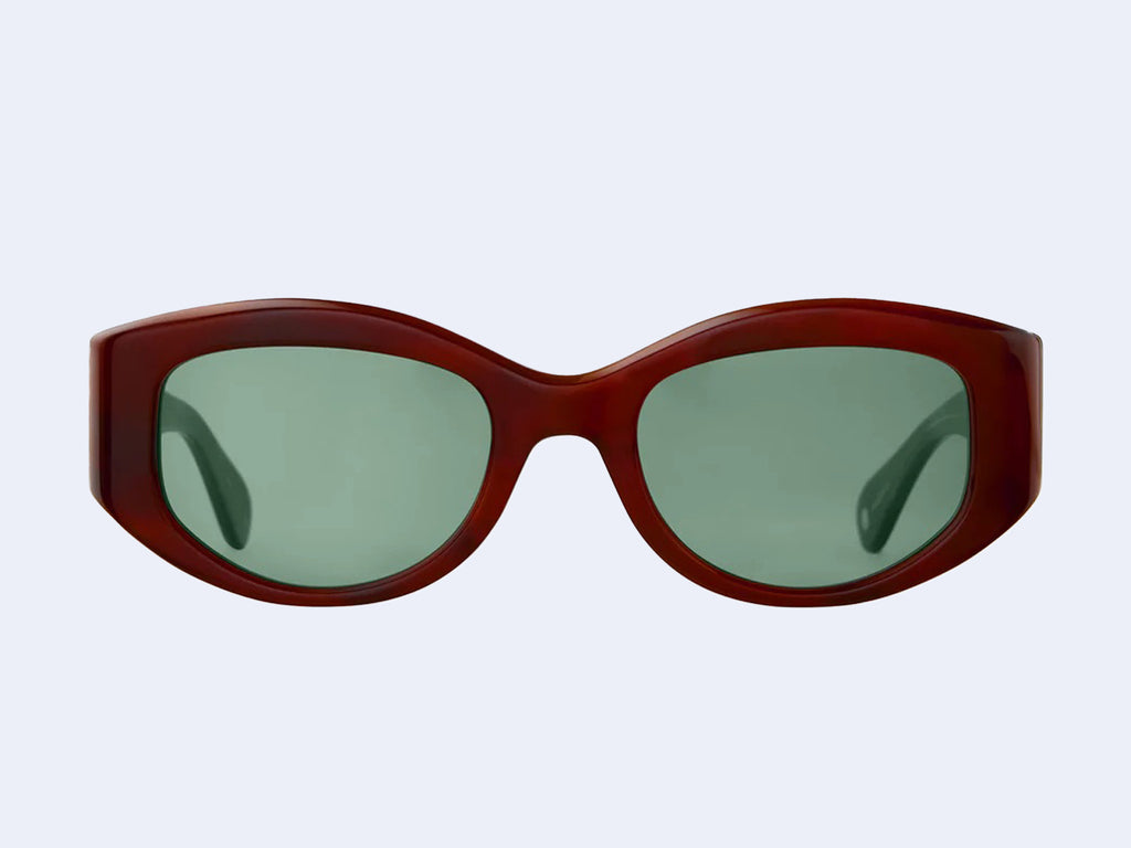 Garrett Leight Retro Biggie Sun (Vintage Burnt Tortoise)