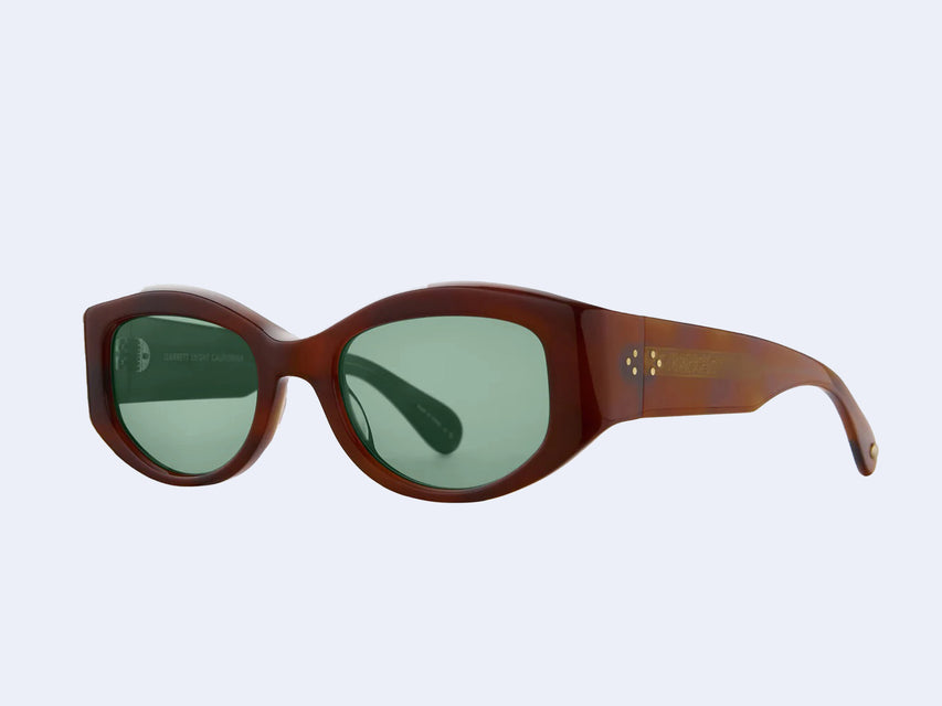 Garrett Leight Retro Biggie Sun (Vintage Burnt Tortoise)