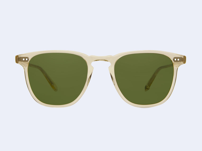 Garrett Leight Brooks Sun (Pure Glass with Pure Green Lens)