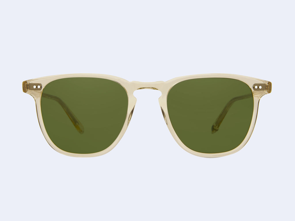 Garrett Leight Brooks Sun (Pure Glass with Pure Green Lens)