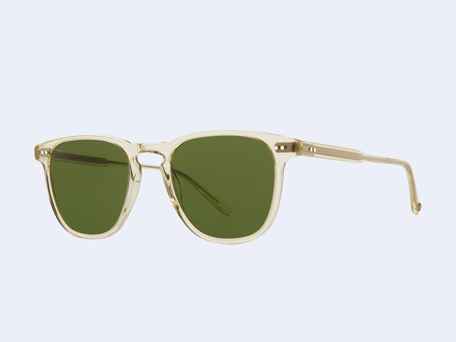 Garrett Leight Brooks Sun (Pure Glass with Pure Green Lens)