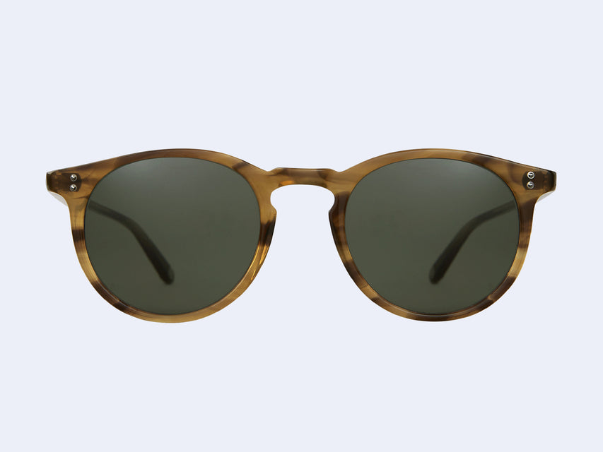 Garrett Leight Carlton Sun (Eco Army Tortoise/Eco G15)