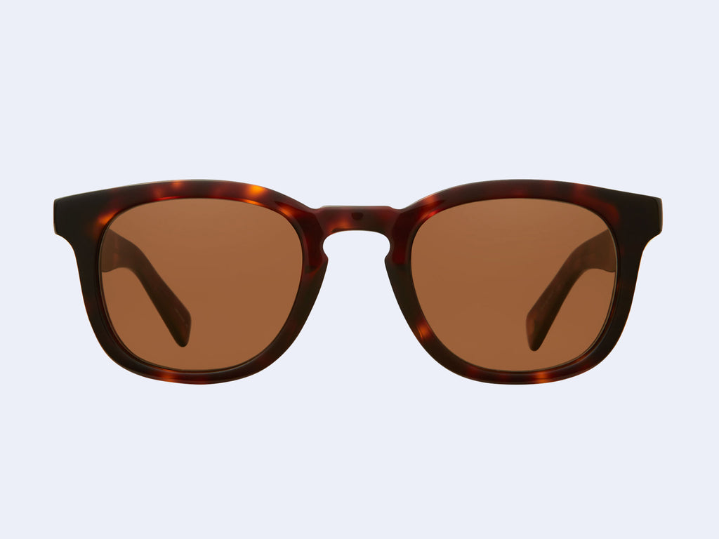 Garrett Leight Kinney X Sun (1965 Tortoise with Oak Lens)
