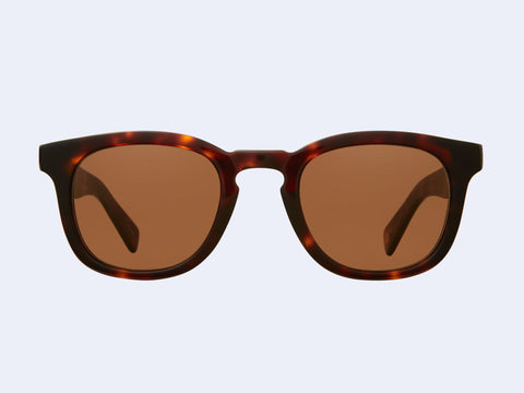 Garrett Leight Kinney X Sun (1965 Tortoise with Oak Lens)
