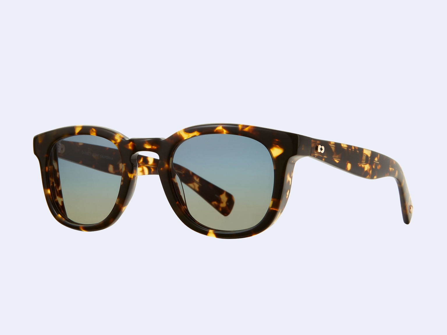 Garrett Leight Kinney X Sun (Tuscan Tortoise with Swimming Pool Gradient Lens)
