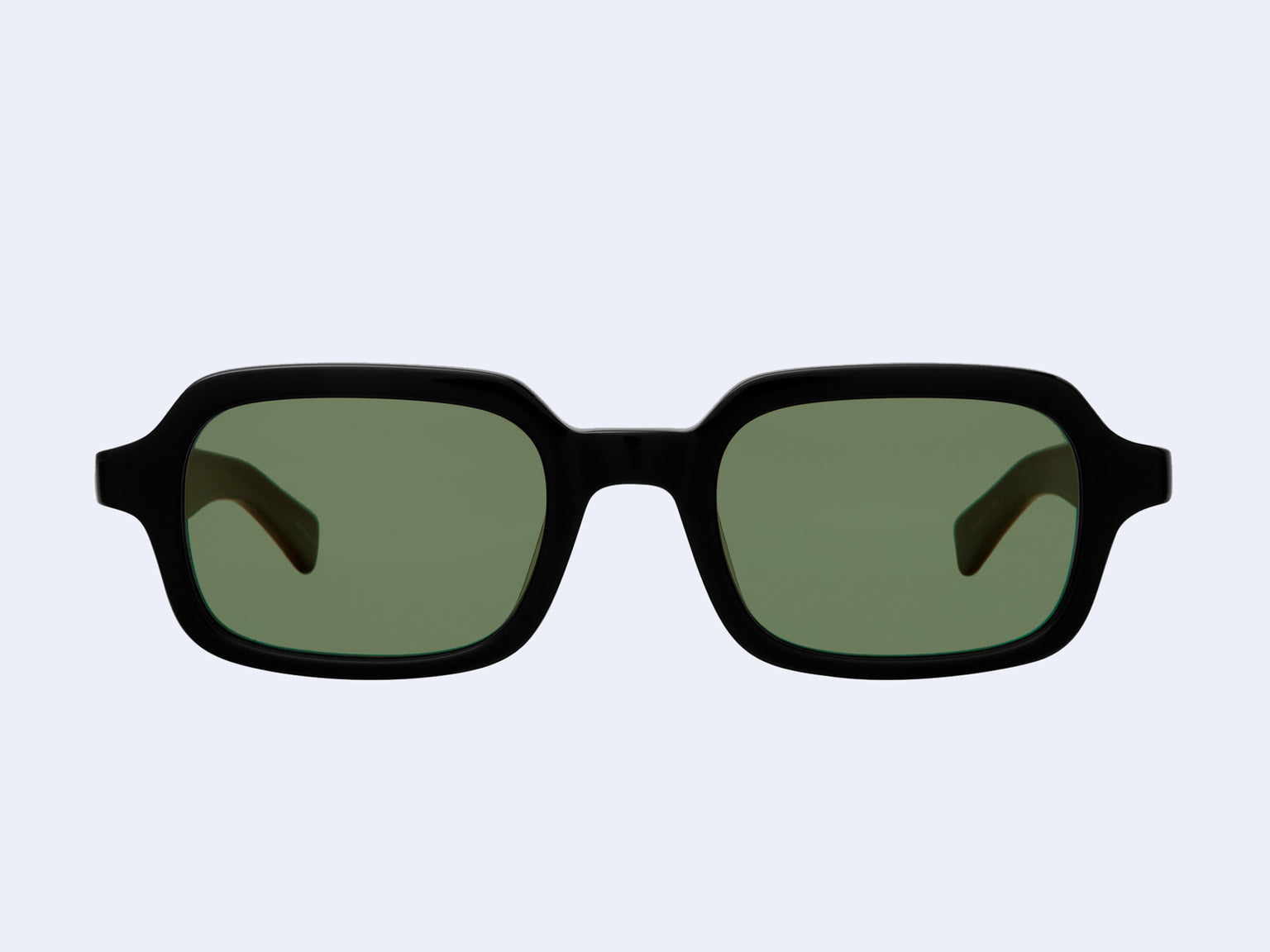 Garrett Leight Navarre (Black with Valley View Green Lens)