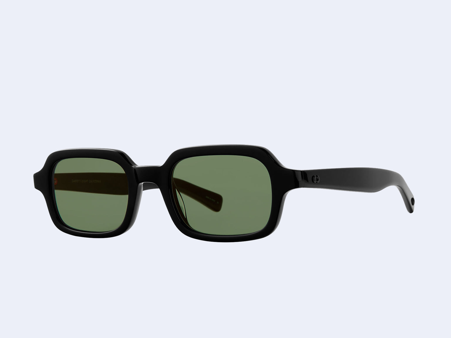 Garrett Leight Navarre (Black with Valley View Green Lens)