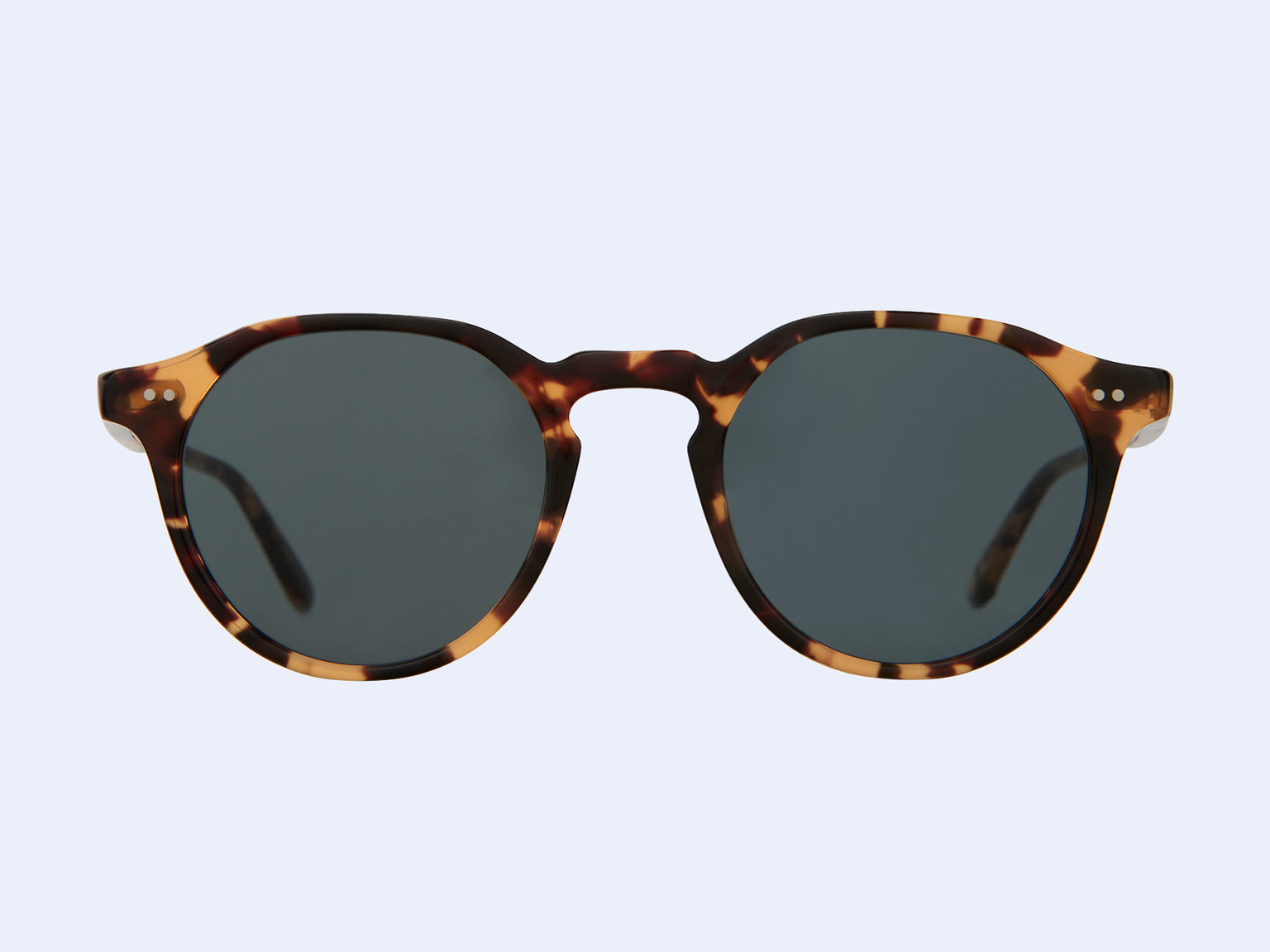 Garrett Leight Royce Sun (Dark Tortoise/Semi-Flat Blue Smoke)