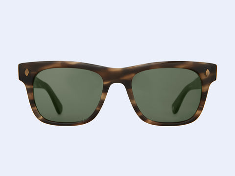 Garrett Leight Troubadour Sun (Kodiak Tortoise/G15)