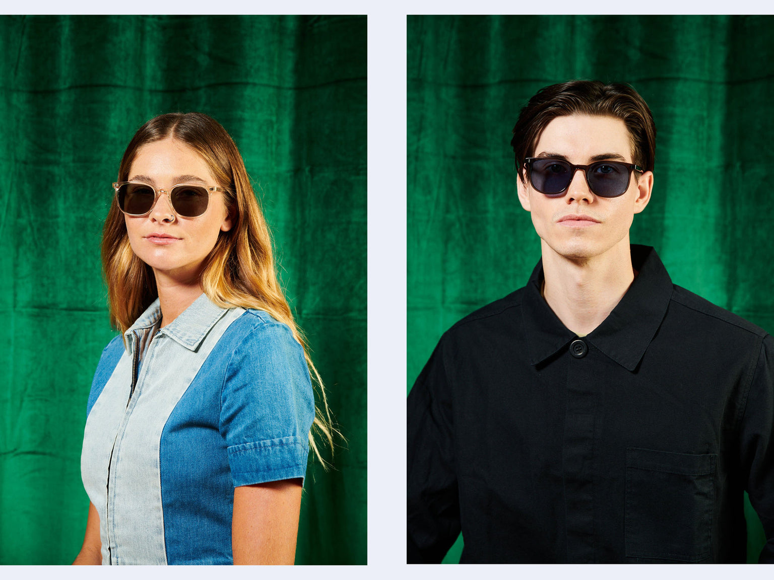 Garrett Leight Bentley Sun (Bio Army Tortoise)