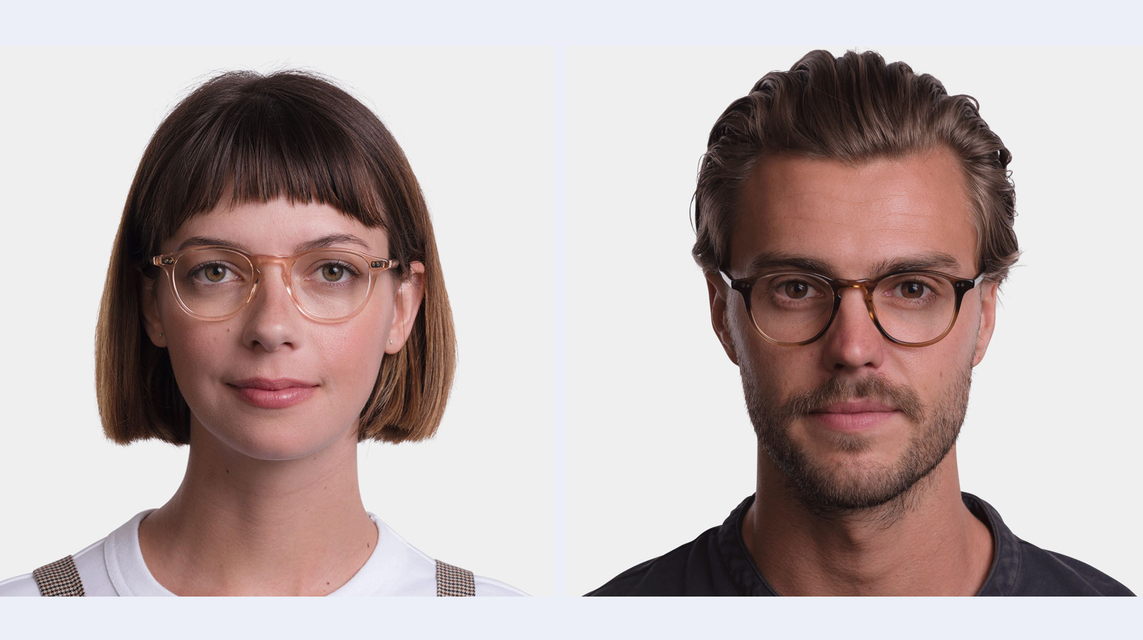 Garrett Leight Hampton (Demi Blonde)1