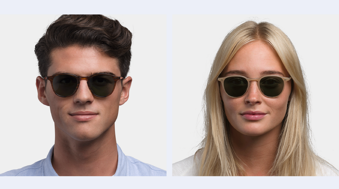 Garrett Leight Hampton Sun (Basalt with Semi-Flat Grey Black Lens)
